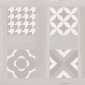 Плитка Argenta Selandia Decor Bianco Пол