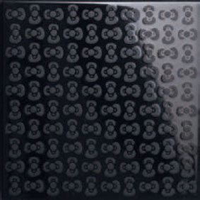 Плитка HELLO KITTY 0108A BLACK PAV ПОЛ