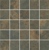 Плитка Kerama Marazzi Рамбла Коричневый Мозаичный MM12132 Декор 250Х250Х9