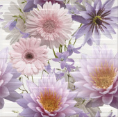 Плитка CHINESE ASTERS FLOWER ПАННО ИЗ 2ШТ