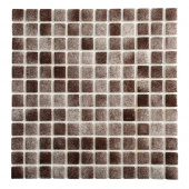 Плитка АкваМо Dark Brown PW25207 Мозаика