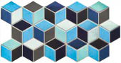 Плитка Realonda Ceramica Rhombus Blue Стена-Пол 265х510