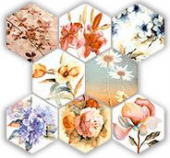 Плитка MURANO DECOR FIORE 004 СТЕНА/ПОЛ