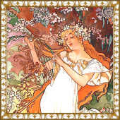 Плитка ENGLISH STYLE FRAME SPRING ДЕКОР