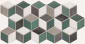 Плитка Realonda Ceramica Rhombus Emerald Стена-Пол 265х510