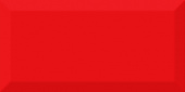 Плитка MONOCOLOR ROJO BISELADO BRILLO СТЕНА