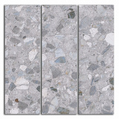 Плитка Kerama Marazzi Терраццо Серый Мозаичный Sg184-005 Декор