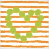 Плитка AGATHA CORAZON LINEAS NARANJA ДЕКОР