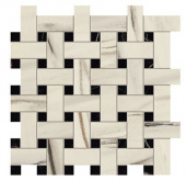Плитка Atlas Concorde Marvel Bianco F. Basket Weave Matt AOVJ Мозаика 305Х305