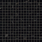 Плитка Atlas Concorde Marvel Black Atlantis Mosaic Q 9MQK Мозаика 305Х305