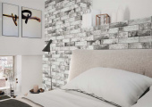 Плитка STONE PIATTO GRIS СТЕНА