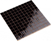 Плитка Мозаика Kotto Keramika СМ 3001 С2 black/black str.