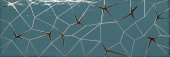 Плитка Ape Ceramica Decor Link Turquoise Декор 316X900X10,5