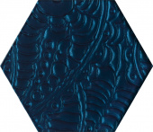 Плитка Paradyz Urban Colours Blue Inserto Glass Heksagon 171х198
