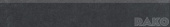 Плитка Lasselsberger Rako Trend Black DSAS4685 Плинтус 598Х95Х10