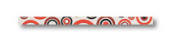 Плитка URBAN LISTELO ZERO ROJO ФРИЗ