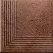 Плитка SOLAR BROWN STEPTREAD CORNER STRUCTURE ПОЛ