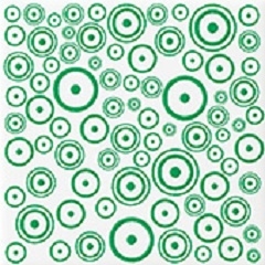 Плитка GREEN ON WHITE WONDER 2 WW91M2 ДЕКОР