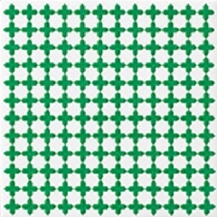 Плитка GREEN ON WHITE WONDER 4 WW91M4 ДЕКОР
