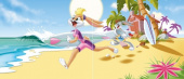 Плитка WARNER BROTHERS SURF-4 ПАННО