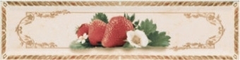Плитка METRO MARFIL FRUITS STRAWBERRY ДЕКОР