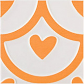 Плитка Pamesa Ceramica Via Cuore Naranja Декор