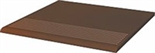 Плитка CLOUD BROWN STOPNICE RYFLOWANE PROSTE