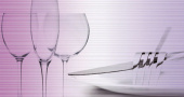 Плитка ARMONIA CUTLERY MALVA_LAVANDA II ДЕКОР