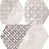 Плитка Cerlat Ginebra Hex Gris Пол