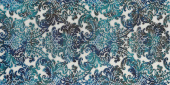 Плитка Atlantic Tiles Decor Gaultier Bleu Декор