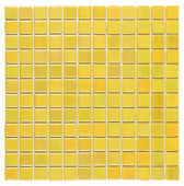 Плитка Мозаика АкваМо Yellow Pl25311 (Моноколор+Перламутр) 31,7х31,7