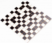 Плитка Мозаика Kotto Keramika СМ 3015 С2 black/white