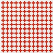 Плитка RED ON WHITE WONDER 4 WW51M4 ДЕКОР