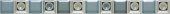 Плитка LUXE LISTON MOSAICO BLUE ФРИЗ
