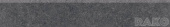 Плитка Lasselsberger Rako Rock Black DSAS4635 Плинтус 598Х95Х10