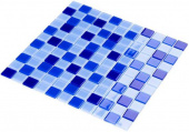Плитка Мозаика Стеклянная Kotto Keramika GM 4023 C3 cobalt d/cobalt m/cobalt w
