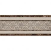 Плитка COMPACT BELAYA MARRON ДЕКОР
