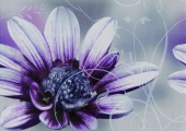 Плитка HOME IMPACT AZUL LILA ДЕКОР