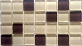 SILVER BEIGE BROWN (6ММ) МОЗАИКА
