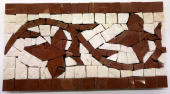 Плитка ММФ-1 LIANA TERRACOTTA/11 ФРИЗ