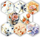 Плитка MURANO DECOR FIORE 006 СТЕНА/ПОЛ