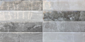 Плитка Dual Gres Victoria Brick Grey 300x600 Стена