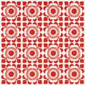 Плитка RED ON WHITE WONDER 1 WW51M1 ДЕКОР