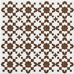 Плитка BROWN ON WHITE WONDER 3 WW661M3 ДЕКОР