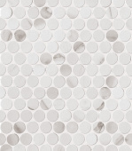 Плитка Fap Roma D. Statuario Round Gres Mosaico Fnje Мозаика