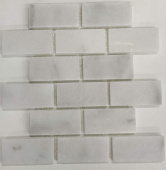 Плитка МКР-11П WHITE B.I. МОЗАИКА