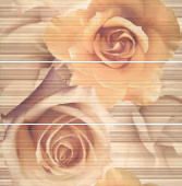 Плитка 7021 CREMA MOKA BOUQUET ПАННО