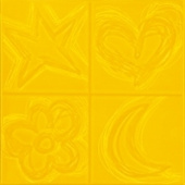 Плитка AGATHA CUATRO RELIEVE AMARILLO СТЕНА