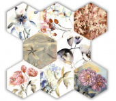 Плитка VICTORIA DECOR ACUARELAS 005 СТЕНА/ПОЛ