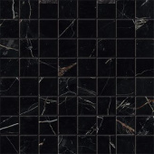 Плитка Atlas Concorde Marvel Black Atlantis Mosaico Matt AOVI Мозаика 300Х300